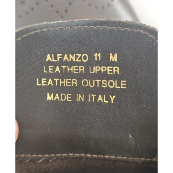 👞 Bruno Magli Alfanzo Shoes – Men's 11M – Dark Brown Monk Strap – Italy Leather - Picture 4 of 11